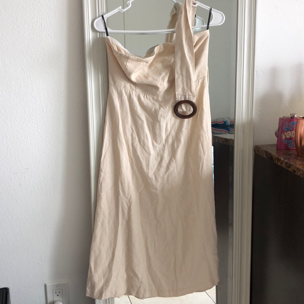 Forever 21 S beige dress midi
